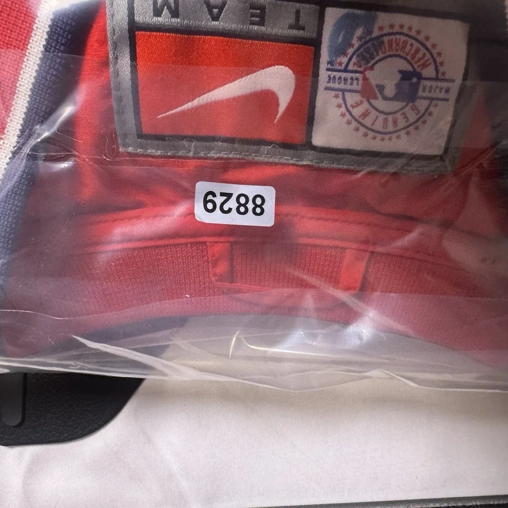 St. Louis Cardinals Jacket Mens S Vintage Nike Team Pullover Center Swoosh Y2K